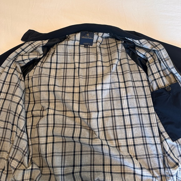 Brooks Brothers Navy Bomber Jacket - Picture 2 of 6